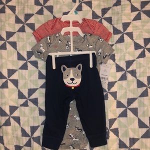 New with tags, Carters, 6 mon; 3 piece outfit